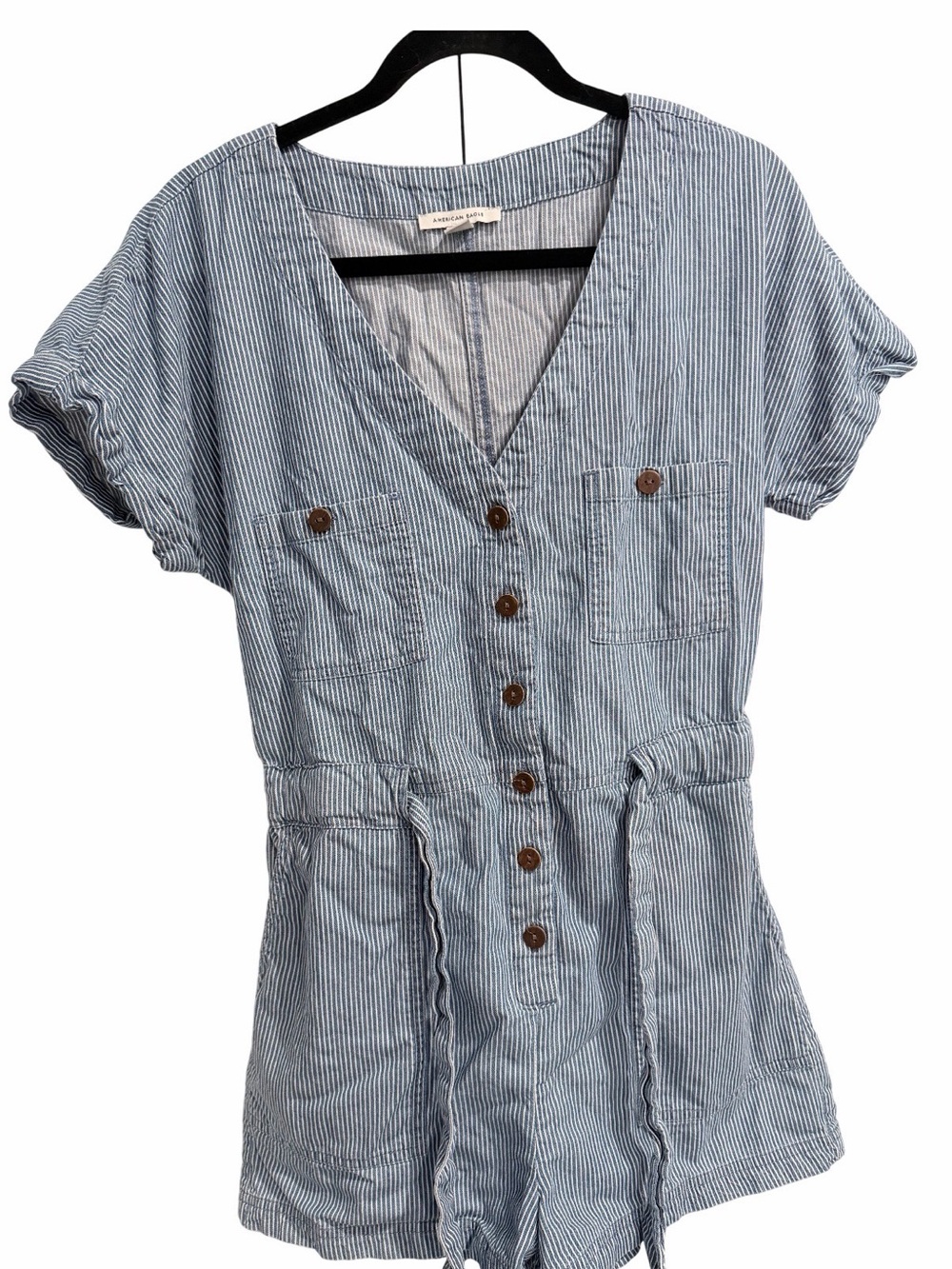 American Eagle Denim Romper